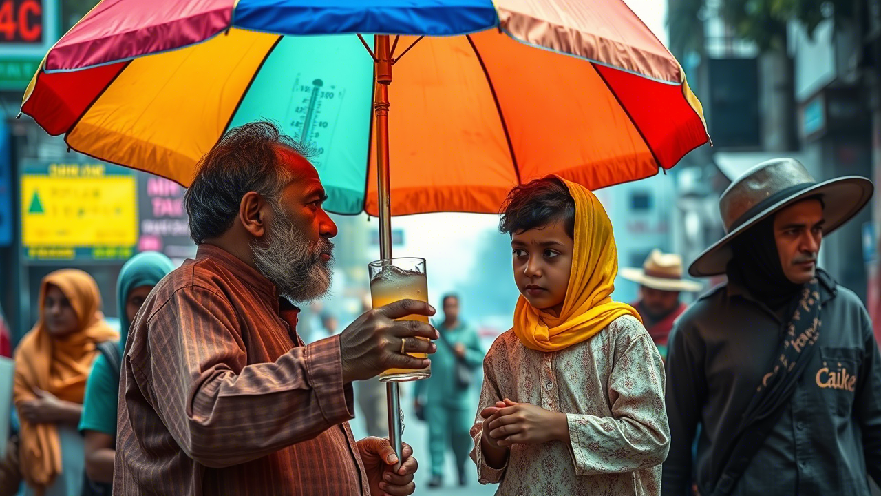 Heatstroke symptoms-Karachi ki Garmi aur Heatstroke: Alamat, Ilaj aur Bachao ke Asaan Tarike.